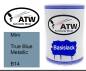 Preview: Mini, True Blue Metallic, B14: 500ml Lackdose, von ATW Autoteile West.